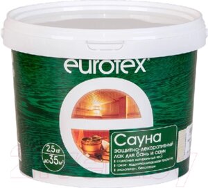 Лак Eurotex Сауна