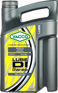 Моторное масло Yacco Lube DI 0W20