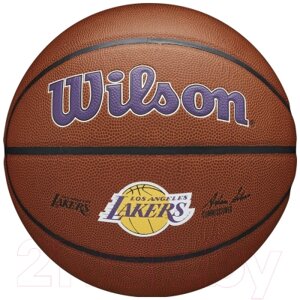 Баскетбольный мяч Wilson NBA LA Laker / WTB3100XBLAL