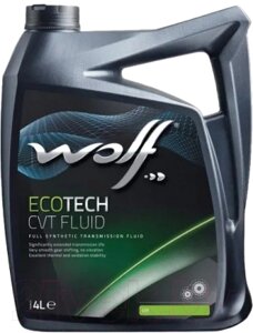 Трансмиссионное масло WOLF EcoTech CVT Fluid / 3020/4