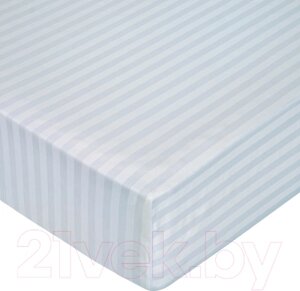 Простыня Milanika Светло-серая на резинке 90x200x20
