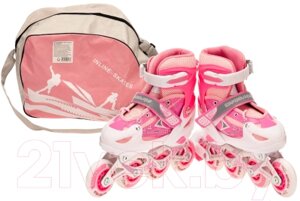 Роликовые коньки FAVORIT 106SET-L-PN