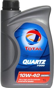 Моторное масло Total Quartz 7000 Diesel 10W40 / 201534 (1л)