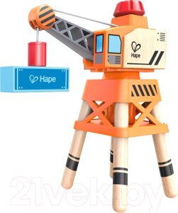Кран игрушечный Hape Большой стреловой кран / E3715-HP