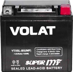 Мотоаккумулятор VOLAT YTX5L-BS MF R+