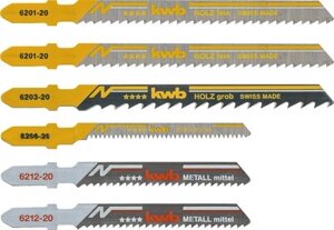 Набор пильных полотен KWB 49625620