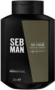 Шампунь для волос Sebastian Foundation SebMan The Purist Очищающий