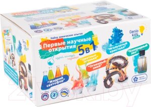 Набор для опытов Genio Kids Первые научные открытия / SCI6