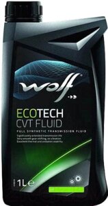 Трансмиссионное масло WOLF EcoTech CVT Fluid / 3020/1