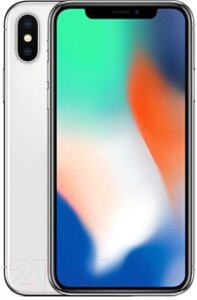 Смартфон Apple iPhone X 256GB / 2BMQAG2 восстановленный Breezy Грейд B