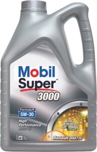 Моторное масло Mobil Super 3000 Formula R 5W30 / 154126