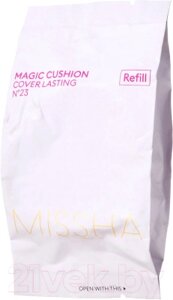 Сменный блок для кушона Missha Magic Cushion Cover Lasting SPF50+/PA+++ No. 21 рефил