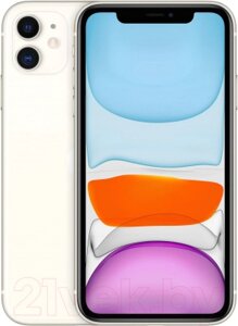 Смартфон Apple iPhone 11 128GB/2CMWM22 восстановленный Breezy Грейд C (белый)