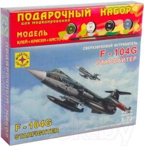 Сборная модель Моделист Истребитель F-104G Старфайтер 1:72 / ПН207201