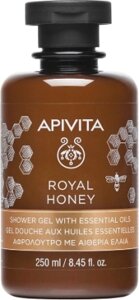 Гель для душа Apivita Royal Honey для сухой кожи