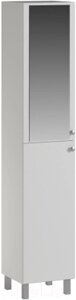 Шкаф с зеркалом для ванной Genesis Мебель 36x34x185 с зеркалом