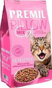 Сухой корм для кошек Premil Pillow Mix Cat Sensitive