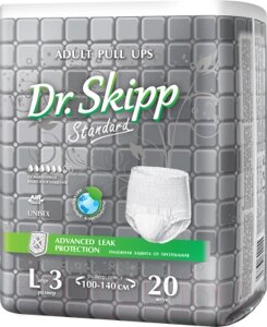 Трусы впитывающие для взрослых Dr. Skipp Standard L3