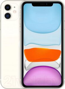 Смартфон Apple iPhone 11 64GB / 2CMWLU2 восстановленный Breezy Грейд C (белый)