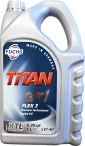 Моторное масло Fuchs Titan GT1 Flex 3 5W40 601873300/602007278