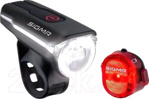 Набор фонарей для велосипеда Sigma Aura 60 & Nugget II USB / 17750-SGM