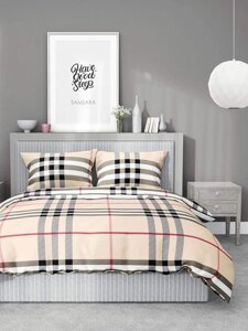 Комплект постельного белья Samsara Burberry 2сп