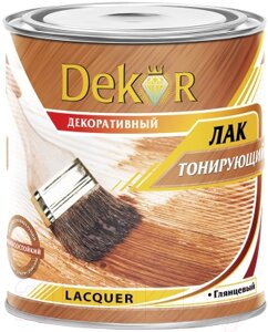 Лак Dekor Тонирующий декоративный для дерева