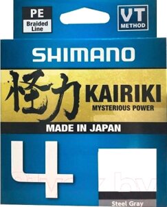 Леска плетеная Shimano Kairiki 4 PE 0.215мм / LDM54TE2521515S