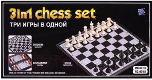 Набор настольных игр Darvish 3 в 1 Шахматы, шашки, нарды / SR-T-2064