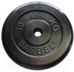 Диск для штанги MB Barbell d31мм 10кг