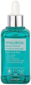 Сыворотка для лица Dr. Cellio Hyaluron Derma Revival Solution Ampoule