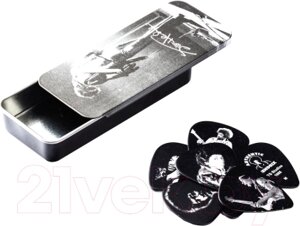 Набор медиаторов Dunlop Manufacturing Jimi Hendrix Silver Portrait JHPT06M