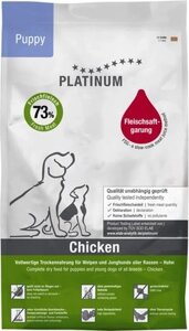 Сухой корм для собак PLATINUM Для щенков и молодых собак с курицей