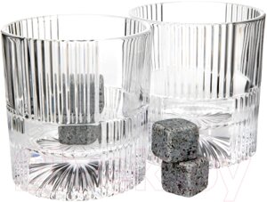 Набор стаканов Makkua Whiskey Set Ice Whisper С охлаждающими камнями WSI02