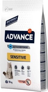 Сухой корм для кошек Advance Sensitive с лососем