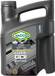 Моторное масло Yacco Lube GDI 5W30