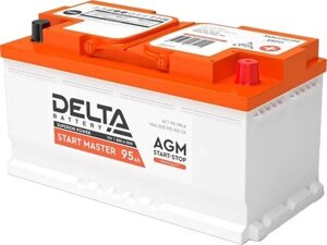 Автомобильный аккумулятор DELTA R Start Master AGM