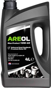 Моторное масло Areol Max Protect 10W40 / 10W40AR003