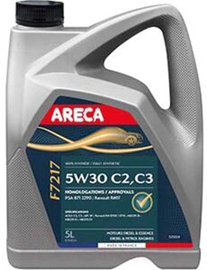 Моторное масло Areca F7217 5W30 C2 C3 / 11122N