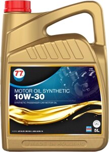 Моторное масло 77 Lubricants Motor Oil Synthetic 10W-30 / 707939