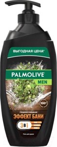 Гель для душа Palmolive 2в1 Men Эффект Бани Глубокое очищение