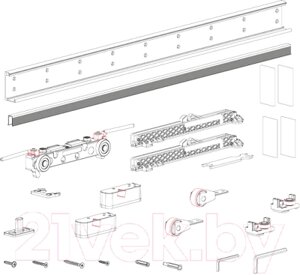 Комплект фурнитуры для раздвижных дверей Morelli Invisible-2