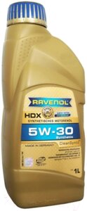 Моторное масло Ravenol HDX 5W30 / 111112500101999