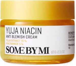 Крем для лица Some By Mi Yuja Niacin Anti-Blemish Cream Для проблемной кожи