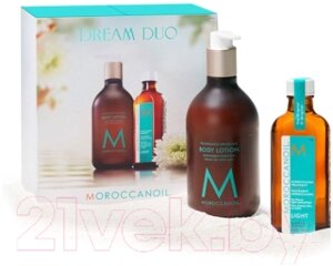 Набор косметики для тела и волос Moroccanoil Dream Duo 2023 Light Масло+Лосьон для тела