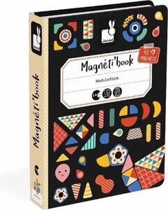 Развивающая игра Janod Книга-игра Мозаика в геометрии магнитная J02720