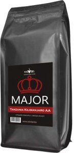 Кофе в зернах Major Tanzania Arabica AA Kilimanjaro