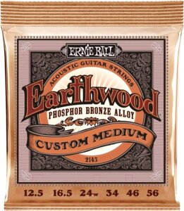 Струны для акустической гитары Ernie Ball 2143