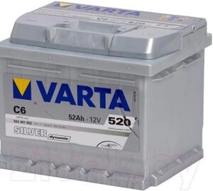 Автомобильный аккумулятор Varta Silver Dynamik 552401052