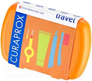 Набор для ухода за полостью рта Curaprox Be You Travel Set Orange